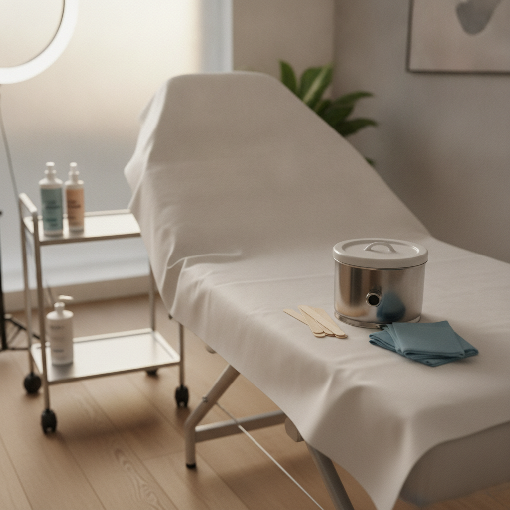 bikini waxing no faces no text